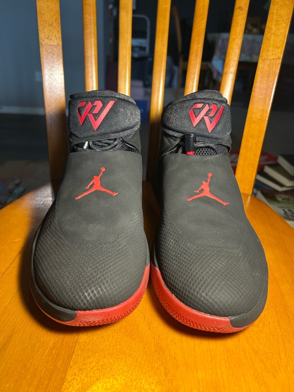 Jordan Why Not Zer0.1 Mens Athletic Shoes Black/Gym Red